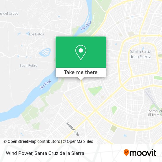 Wind Power map