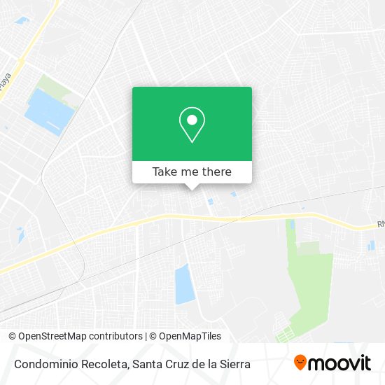 Condominio Recoleta map