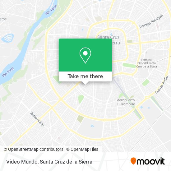 Video Mundo map