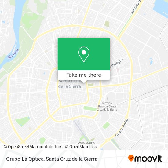 Grupo La Optica map