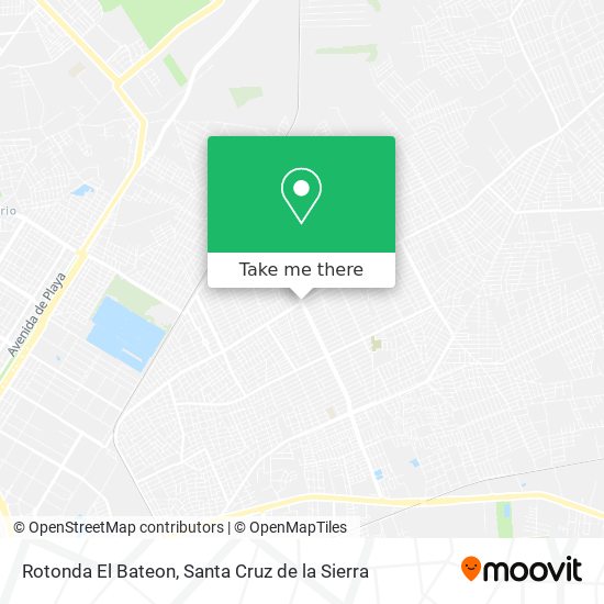 Rotonda El Bateon map