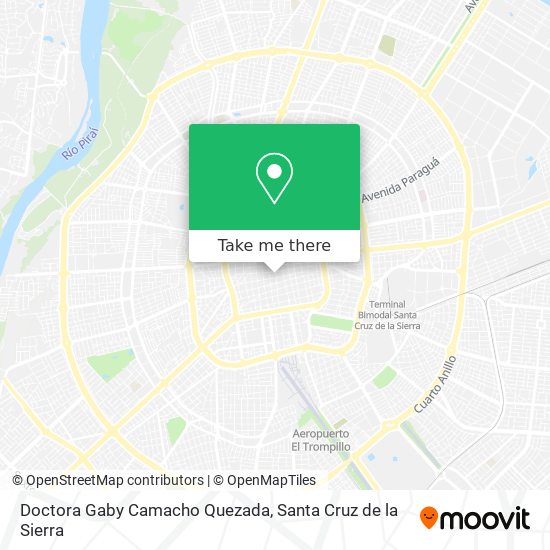 Doctora Gaby Camacho Quezada map