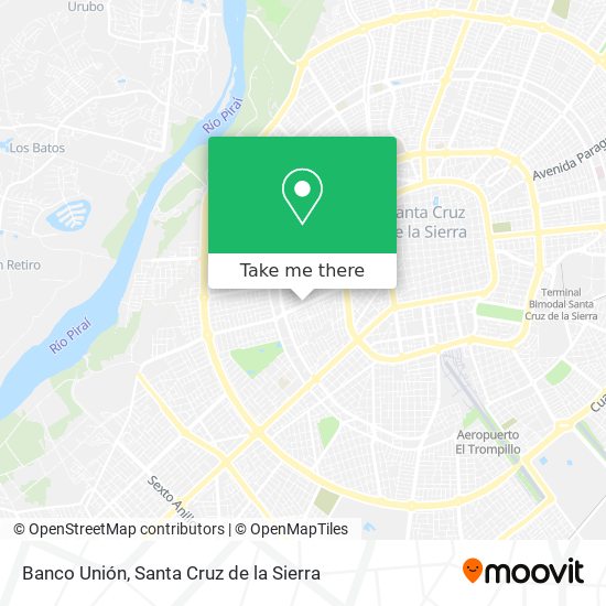 Mapa de Banco Unión