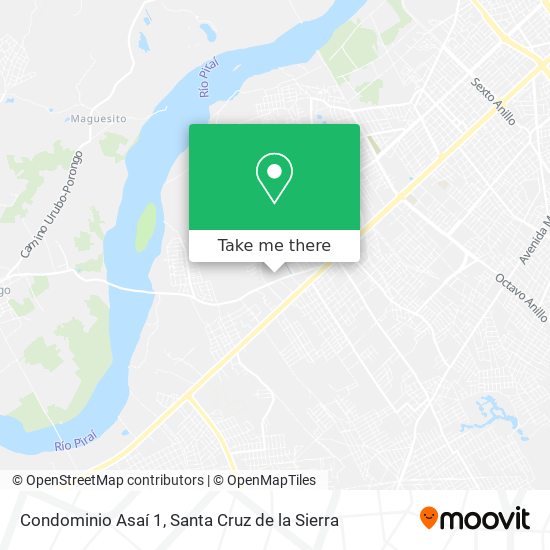 Condominio Asaí 1 map