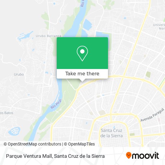 Mapa de Parque Ventura Mall
