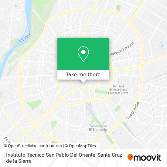 Instituto Técnico San Pablo Del Oriente map