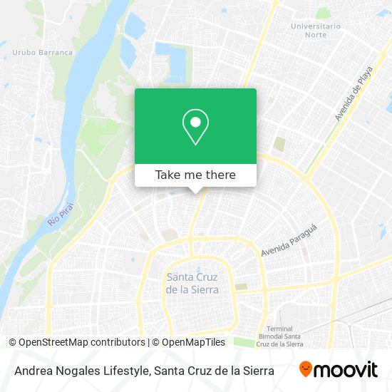 Andrea Nogales Lifestyle map