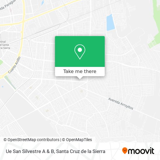 Ue San Silvestre A & B map