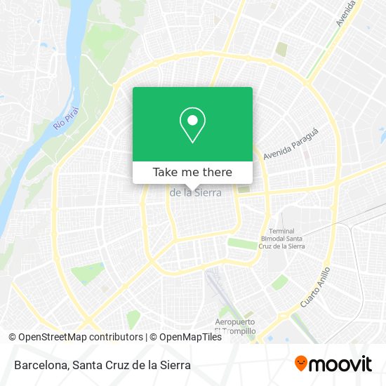 Barcelona map