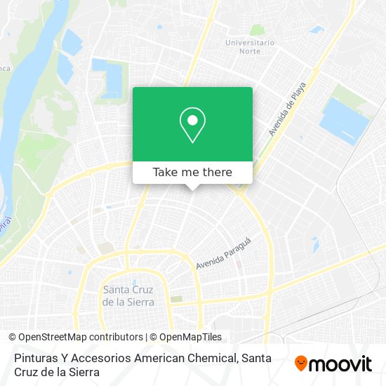 Pinturas Y Accesorios American Chemical map