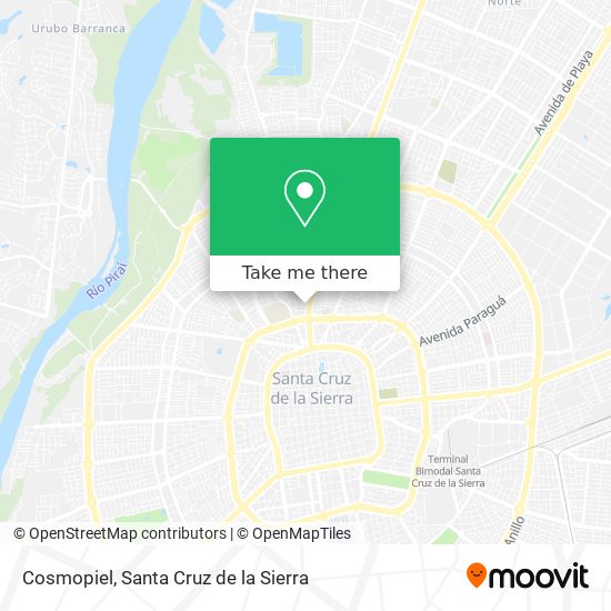 Mapa de Cosmopiel