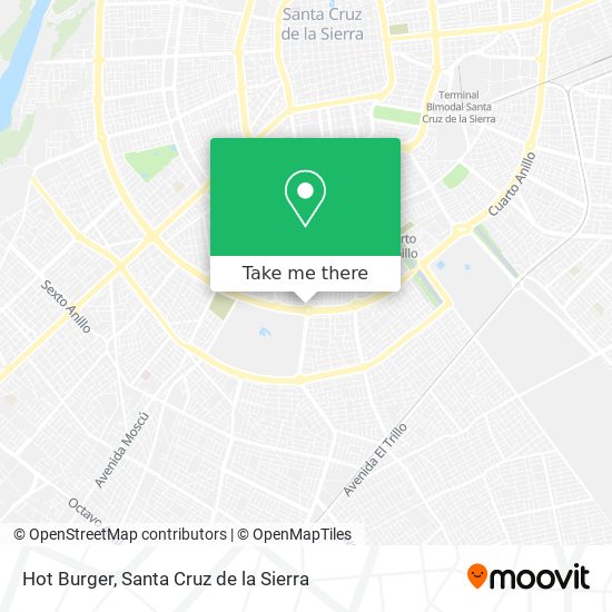 Mapa de Hot Burger