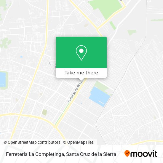 Ferretería La Completinga map