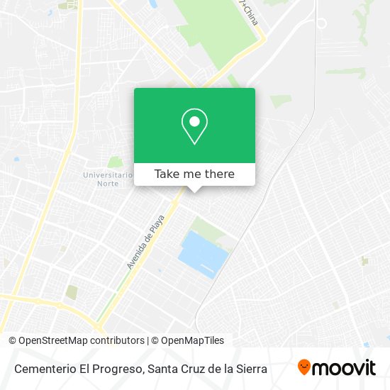 Cementerio El Progreso map