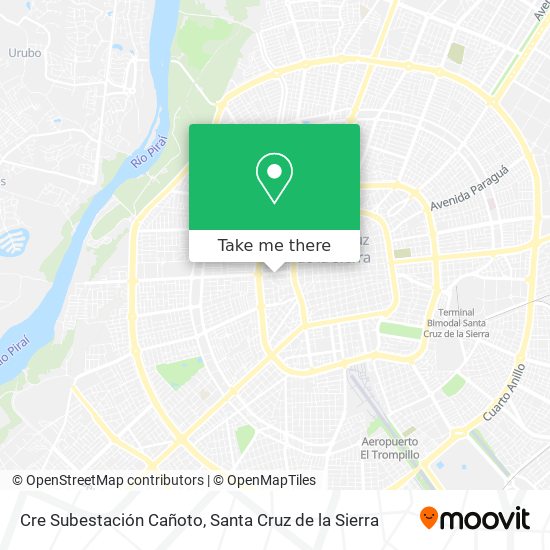 Cre Subestación Cañoto map
