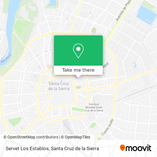 Servet Los Establos map