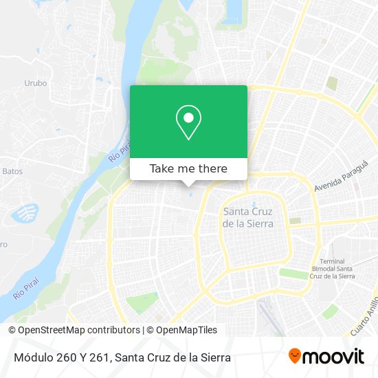 Mapa de Módulo 260 Y 261