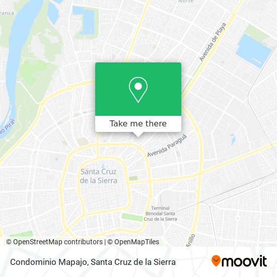 Condominio Mapajo map