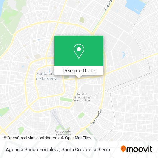 Agencia Banco Fortaleza map