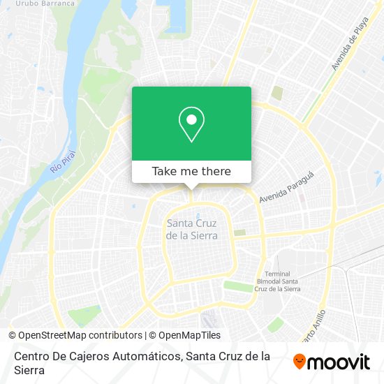 Centro De Cajeros Automáticos map