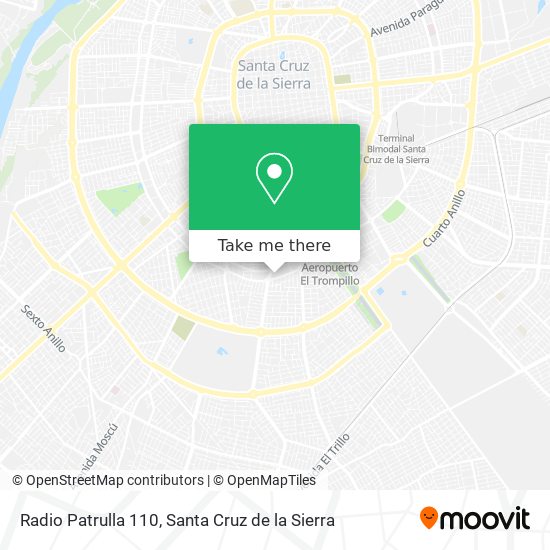 Radio Patrulla 110 map