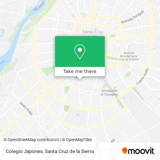 Colegio Japones map