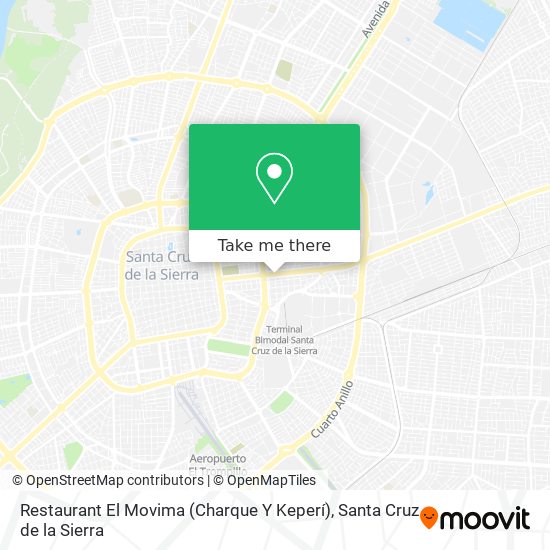 Restaurant El Movima (Charque Y Keperí) map