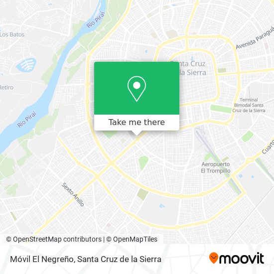 Móvil El Negreño map