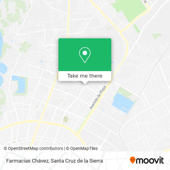 Farmacias Chávez map