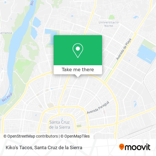 Kiko's Tacos map