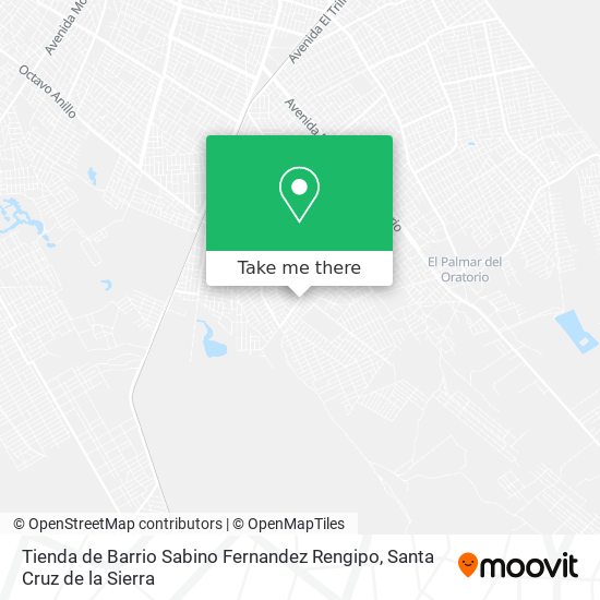 Mapa de Tienda de Barrio Sabino Fernandez Rengipo