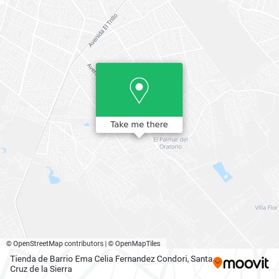 Mapa de Tienda de Barrio Ema Celia Fernandez Condori