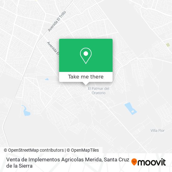 Venta de Implementos Agricolas Merida map