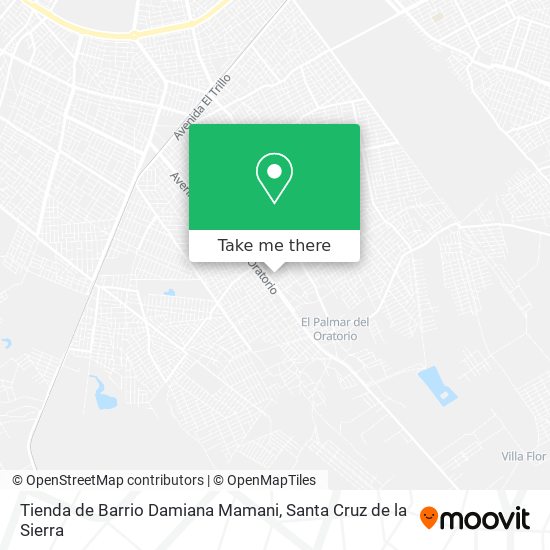 Tienda de Barrio Damiana Mamani map