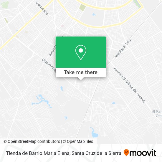 Mapa de Tienda de Barrio Maria Elena