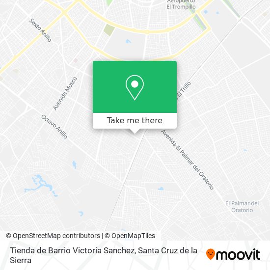 Mapa de Tienda de Barrio Victoria Sanchez