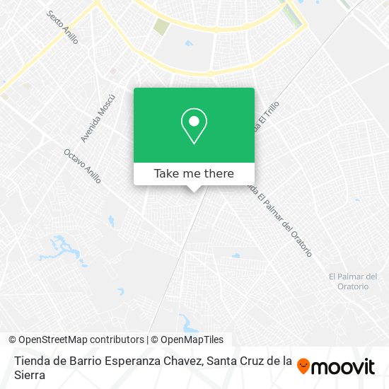 Mapa de Tienda de Barrio Esperanza Chavez