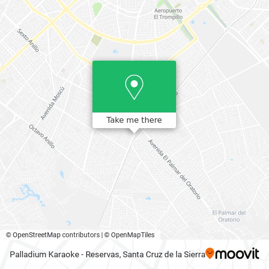 Mapa de Palladium Karaoke - Reservas