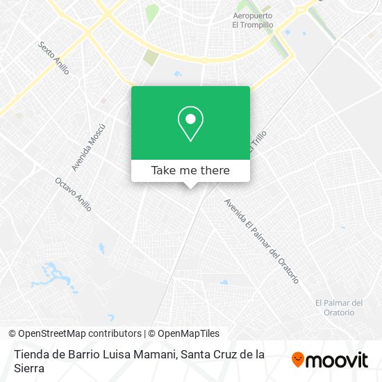 Tienda de Barrio Luisa Mamani map
