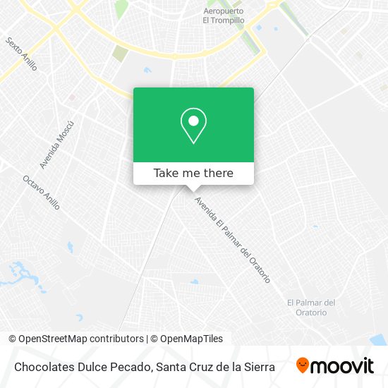 Mapa de Chocolates Dulce Pecado