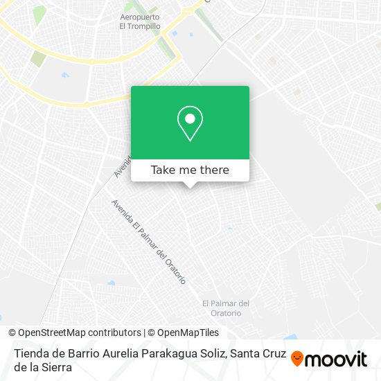 Mapa de Tienda de Barrio Aurelia Parakagua Soliz