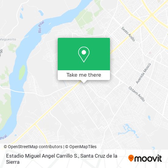Estadio Miguel Angel Carrillo S. map
