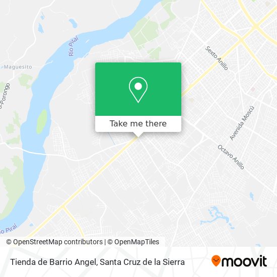 Mapa de Tienda de Barrio Angel