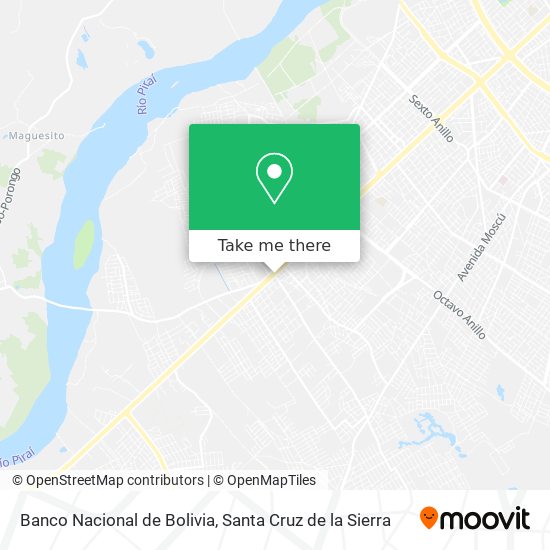 Banco Nacional de Bolivia map