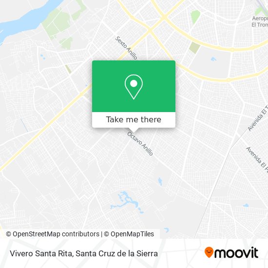 Vivero Santa Rita map