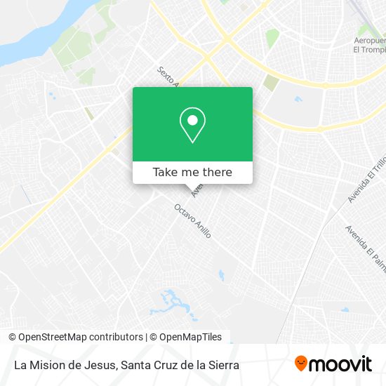 La Mision de Jesus map