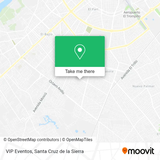 VIP Eventos map