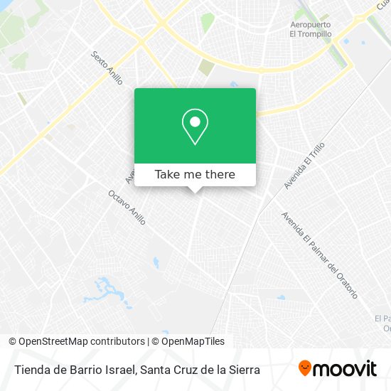 Mapa de Tienda de Barrio Israel