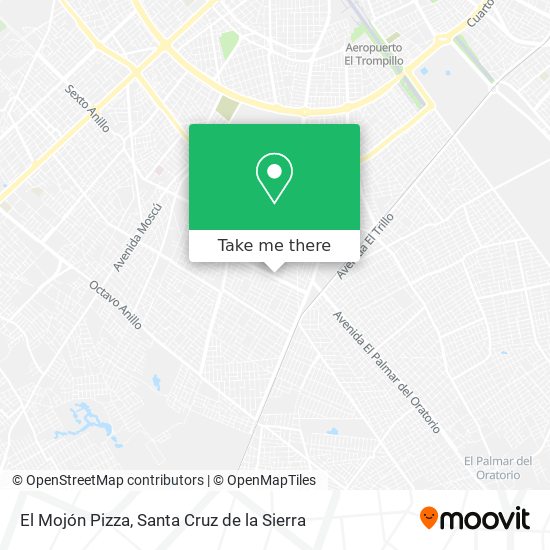 Mapa de El Mojón Pizza