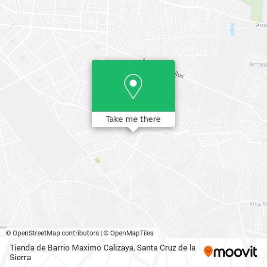 Tienda de Barrio Maximo Calizaya map